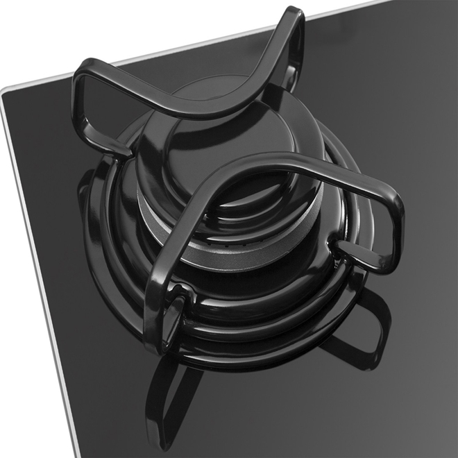 Cooktop a Gás Brastemp Ative! BDD75AE 5 Bocas Preto Brastemp