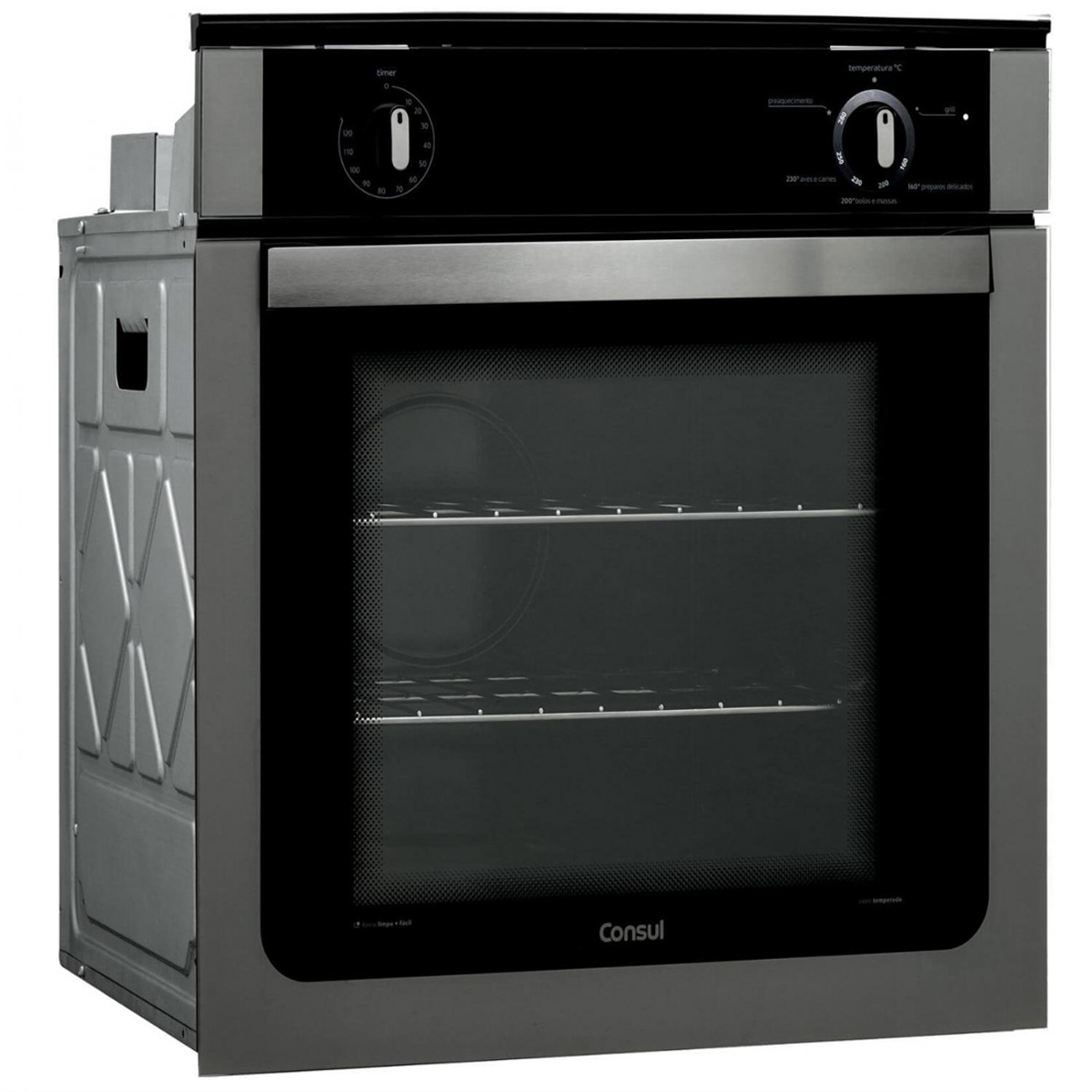 Forno a Gás de Embutir Consul COA84BRRNA - 78L - Consul