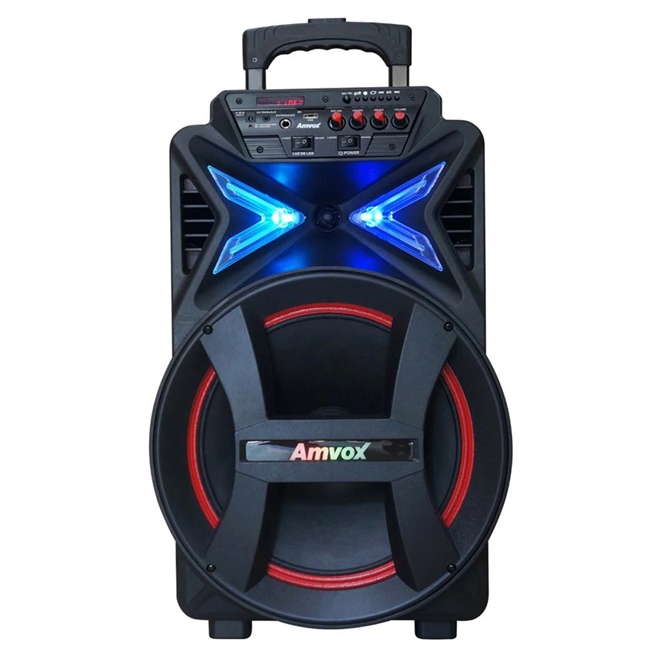 Caixa de som Amplifica Amvox ACA 400 Strondo 400w Amvox Caixa de som Amplifica Amvox ACA 400 Strondo 400w Amvox