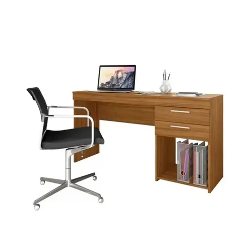 Escrivaninha para Escritório 2 Gavetas Office Notável