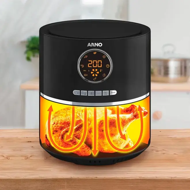 Fritadeira Airfry Ultra Black Meca 4,2 l 2 Ufrp Arno