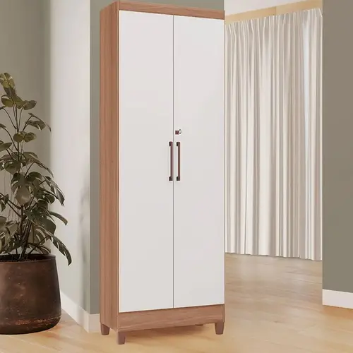 Armário Multiuso Tuboarte 2 Portas com Chave | Liliani - Armário