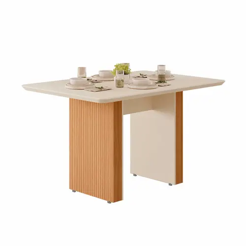 Conjunto de Mesa de Tuboarte Manoela com 4 Cadeiras Bella