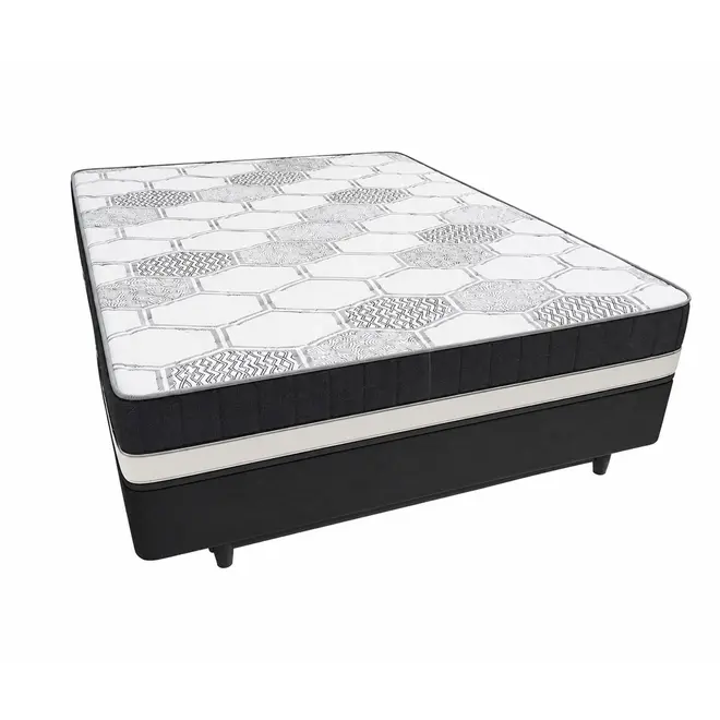 Box Topazio Unipocket Molas Ensacadas Solteiro 88X188X64