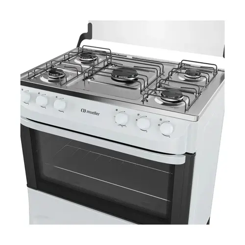 Fogão Mueller 5 bocas Preto Fosco Acendimento Manual MFI5BA
