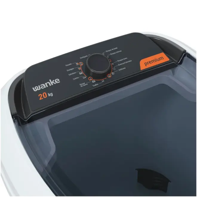 Tanquinho Wanke 20kg Semiautomático Premium LWBE201T