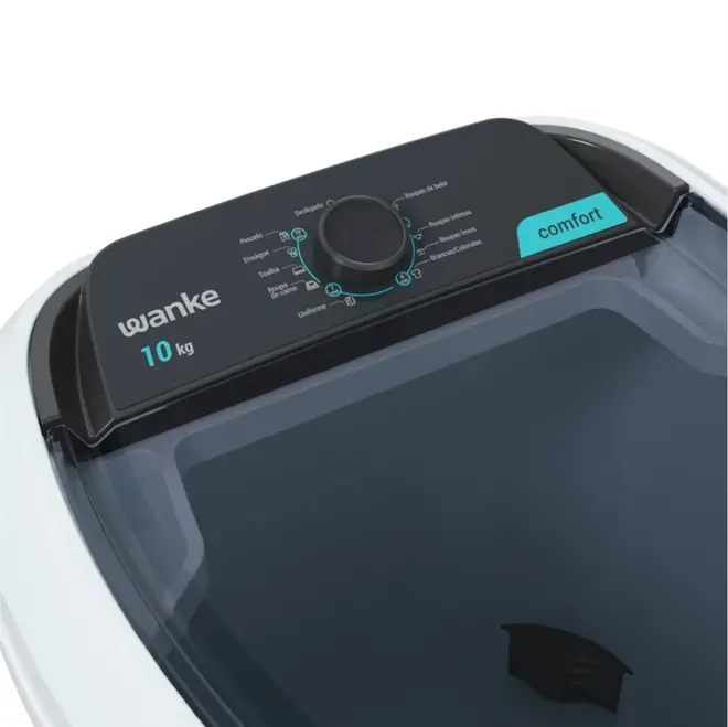 Tanquinho Wanke 10kg Semiautomático Comfort LWBE100T