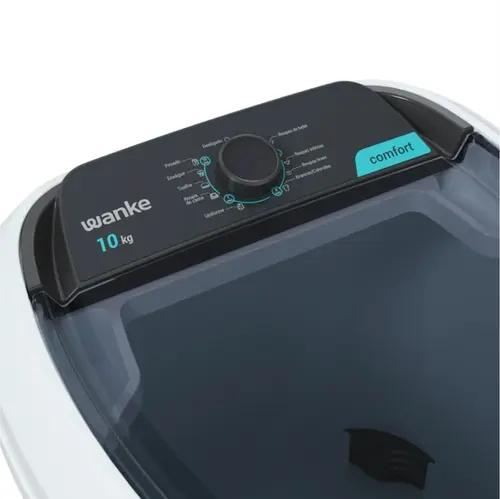 Tanquinho Wanke 10kg Semiautomático Comfort LWBE100T