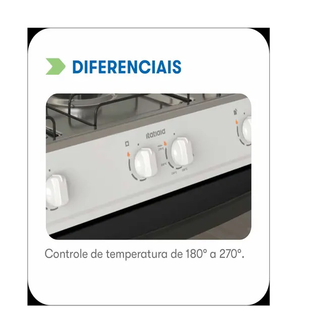 Fogão Itatiaia Star New 5BC Branco