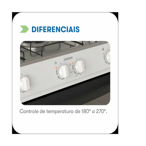 Fogão Itatiaia Star New 5BC Branco