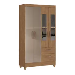 Guarda Roupa Atualle Real 4 portas 2 Gavetas
