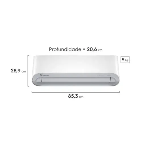Ar-Condicionado Split Electrolux Inverter 12.000 BTUs Color Adapt Frio (JI12F/JE12F)