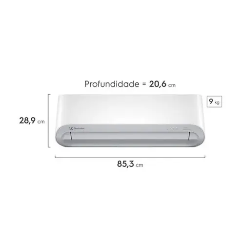 Ar-Condicionado Electrolux Inverter 9.000 BTUs Color Adapt Quente/Frio (JI09R/JE09R)