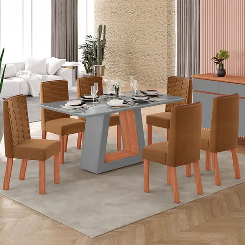 Conjunto de Mesa Tuboarte Heloize