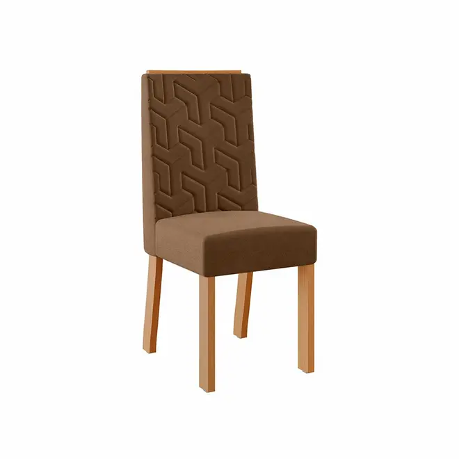 Conjunto de Mesa Tuboarte Heloize 6 Cadeira Olimpia Coral