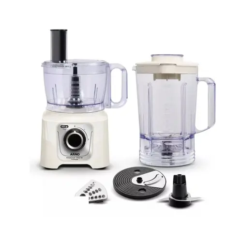 Multiprocessador Arno 700W 16 Funções Marfim MP62