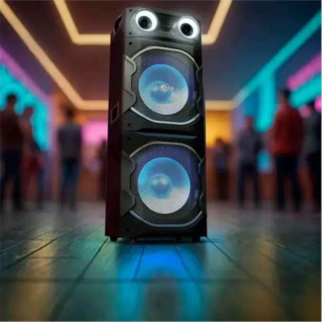 Caixa De Som Amplificada Philco Pcx26000 Bluetooth Preta