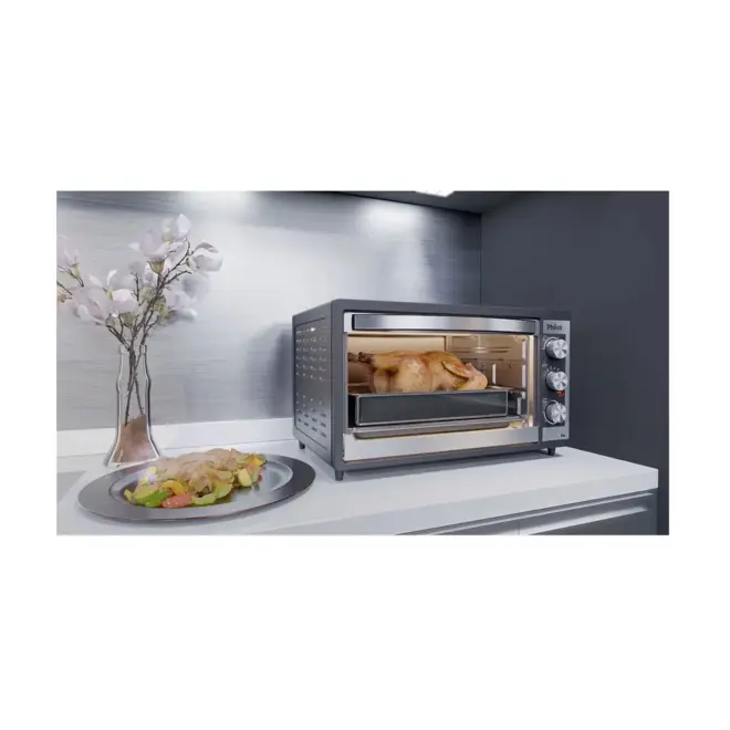Forno Elétrico Philco 50L Dupla Resistência PFE52P-220V