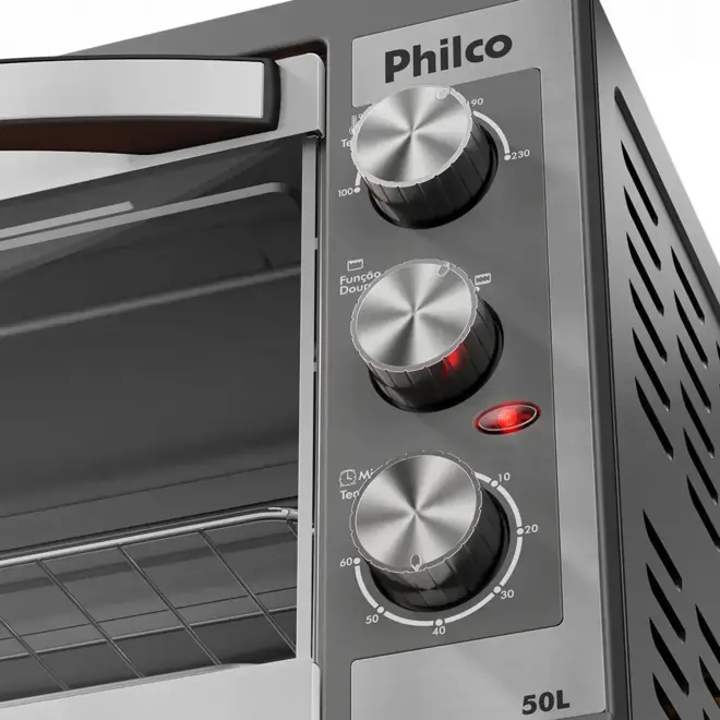 Forno Elétrico Philco 50L Dupla Resistência PFE52P-220V