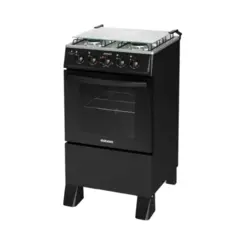 Fogão Itatiaia Star Clean New 4 Bocas Mesa Inox- Preto