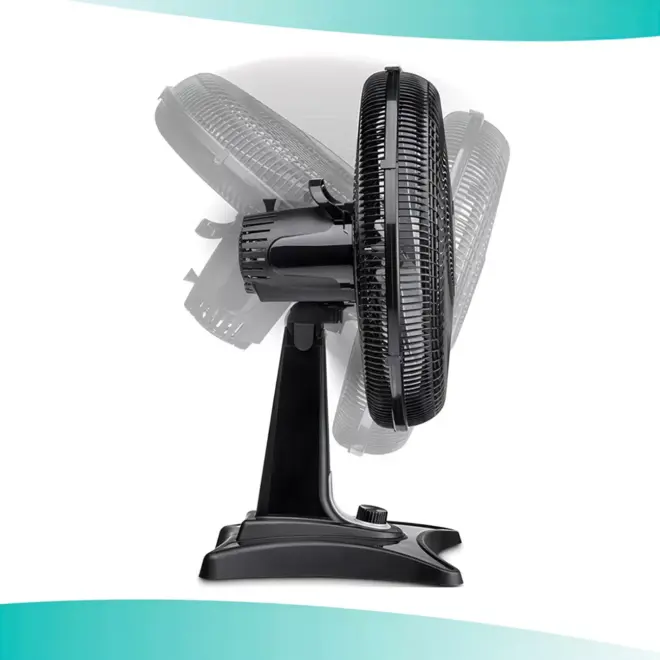Ventilador de Mesa 40cm Multi Turbo 40 220V 135W 6 Pás Preto Multilaser