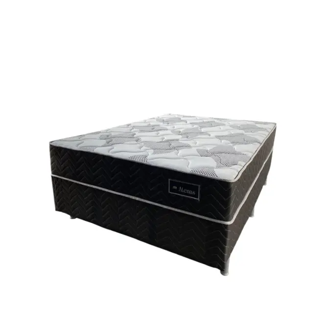 Box Casal Queen Eurosono Atenas Plus Molas Ensacadas 158x198x66
