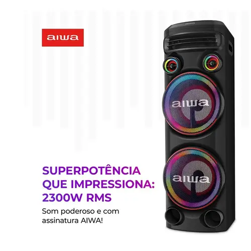 Caixa de Som Torre Aiwa AWS-T2W-02