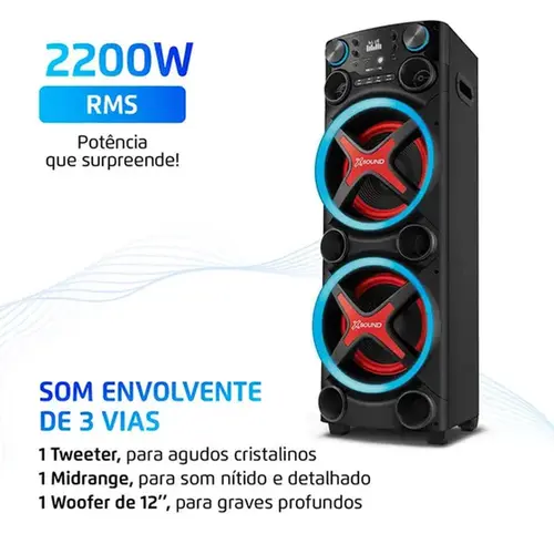 Torre de Som Mondial 2200W TM-2200