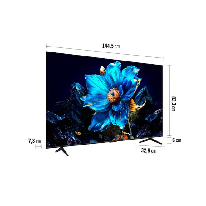Smart TV TCL 65 Polegadas QLED 4K Google TV 65P7K Dolby Vision