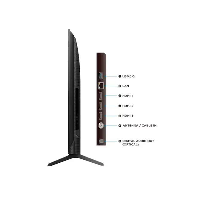 Smart TV TCL 65 Polegadas QLED 4K Google TV 65P7K Dolby Vision