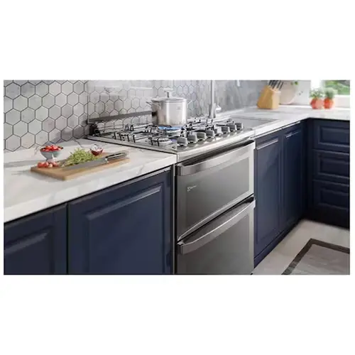 Fogão Piso Electrolux de 05 Bocas Experience Prata FE5DC