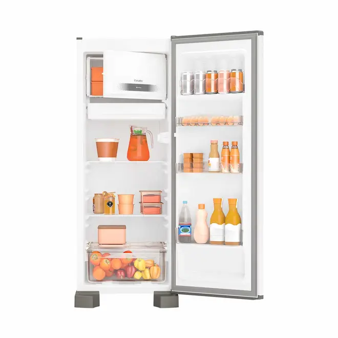 Geladeira Degelo Manual e Compressor Inverter Esmaltec ROC31 PRO 245L