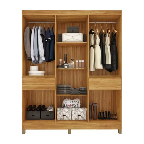 Guarda-roupa Casal Mauá 6 Portas 2 Gavetas