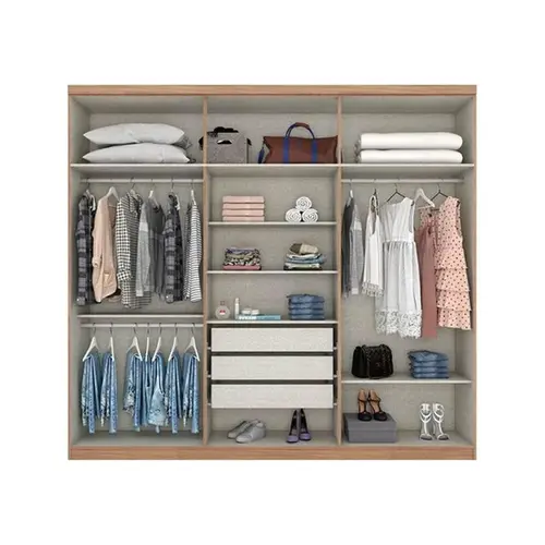 JADEX様 Guarda-Roupa Casal Jade 6 Portas Henn - Briz