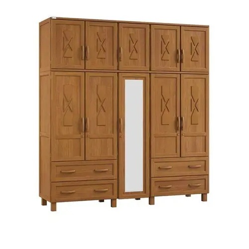 Guarda-Roupa Florença com 10 Portas e 4 Gavetas - Tozetto