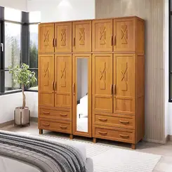 Guarda-Roupa Florença com 10 Portas e 4 Gavetas