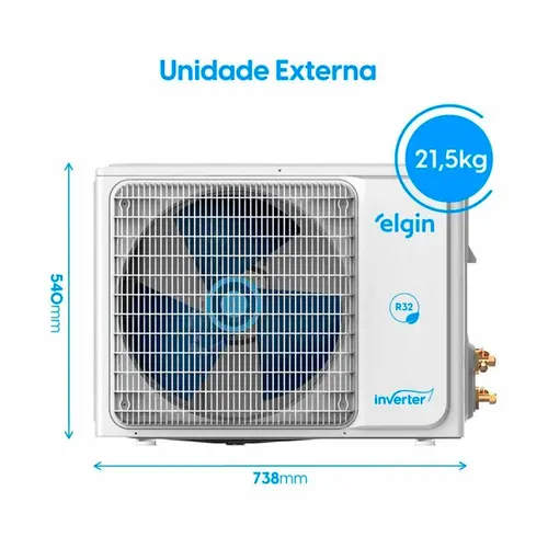 Ar-condicionado Split 18.000 Btus Elgin High Wall Eco Inverter II