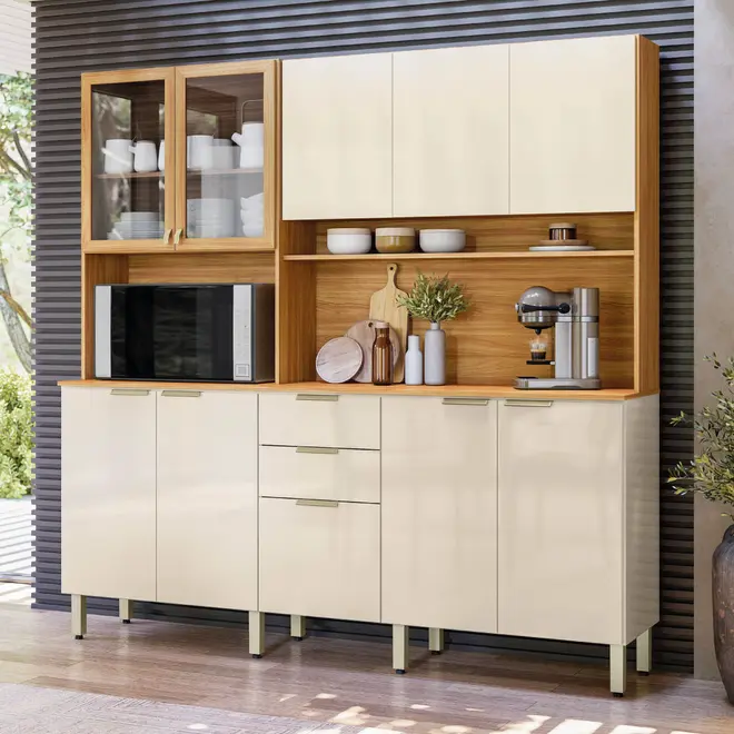Cozinha Demobile Amora Compacta
