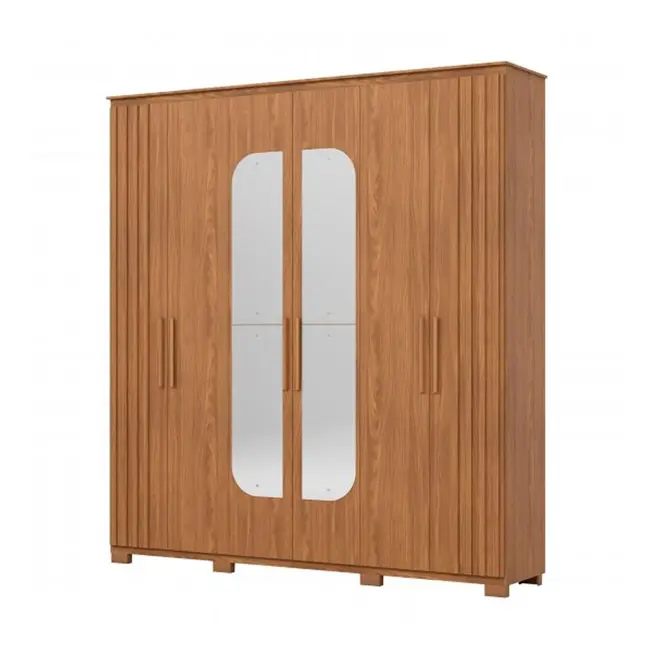 Guarda-Roupa Henn Avila 6 Portas C/ Espelho
