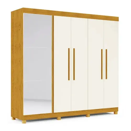 Guarda Roupa Gelius Diamante 5 Portas - Gelius