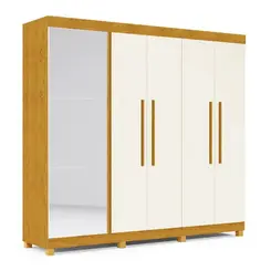 Guarda Roupa Gelius Diamante 5 Portas