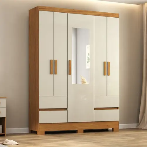 Guarda Roupa Atualle New Carolina 5 Portas