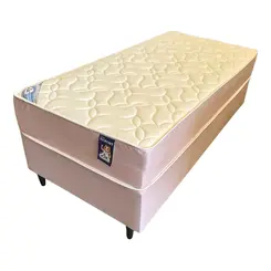 Cama Box Ley Ouro Luxo 110x200x67
