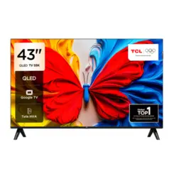 Smart TV TCL 43 Polegadas QLED Full HD Google TV 43S5K HDR10