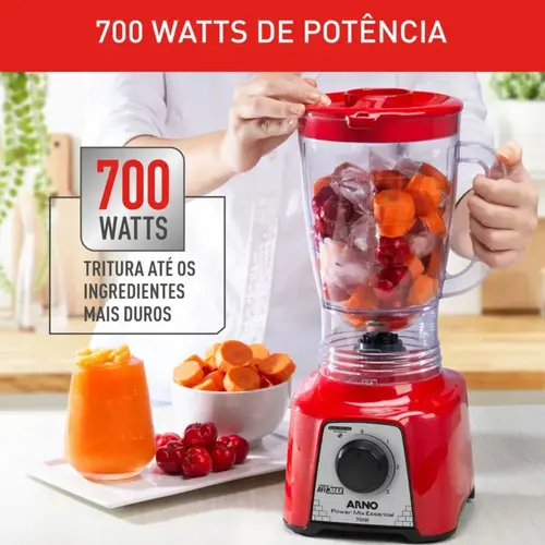 Liquidificador Arno 3 Velocidades PowerMix Essential LQ18