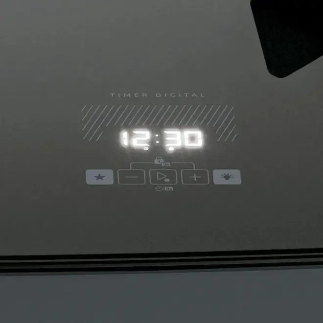 Fogão Dako 5 Bocas Supreme Timer Glass
