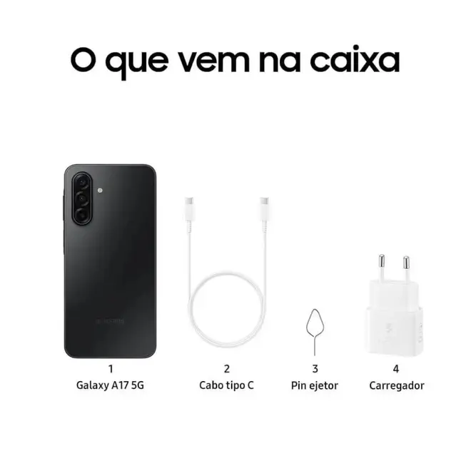 Smartphone Samsung A17 5G 256GB 8 RAM 6,7"