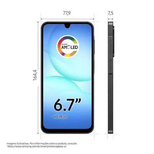Smartphone Samsung A17 5G 256GB 8 RAM 6,7"