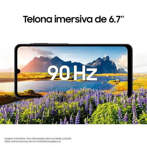 Smartphone Samsung A07 4G 256GB 8GB 6,7"