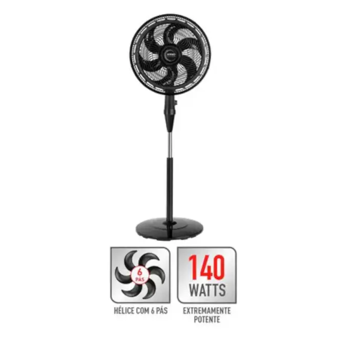 Ventilador Arno Coluna 40cm Xtreme 6 VE6C New